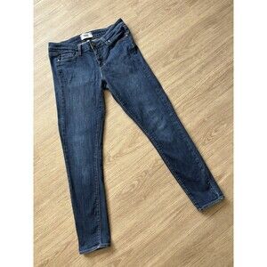 PAIGE Verdugo Ankle Jeans Women’s Size 26 Dark Wash Skinny Fit Stretch Denim